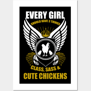 Chickens Posters and Art